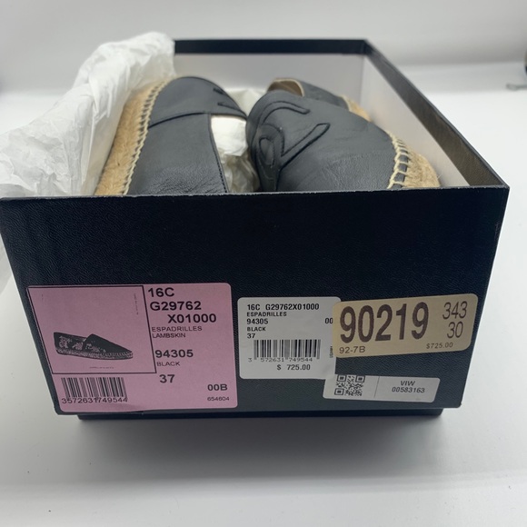 Chanel Lambskin Espadrilles - Picture 7 of 7